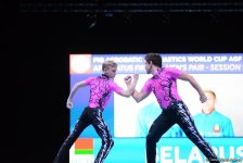 Лучшие моменты последнего дня Кубка мира по акробатической гимнастике в Баку (ФОТОРЕПОРТАЖ)