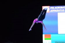 Лучшие моменты последнего дня Кубка мира по акробатической гимнастике в Баку (ФОТОРЕПОРТАЖ)
