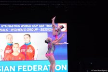 Finals of FIG Acrobatic Gymnastics World Cup kick off in Baku (PHOTO)