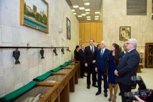 Вице-президент Фонда Гейдара Алиева Лейла Алиева приняла участие в торжественной церемонии открытия бюста Насими в Москве (ФОТО)