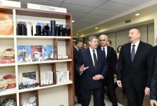 President Ilham Aliyev observes Azerbaijan’s trading house in Minsk (PHOTO)