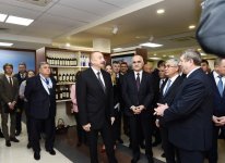 President Ilham Aliyev observes Azerbaijan’s trading house in Minsk (PHOTO)