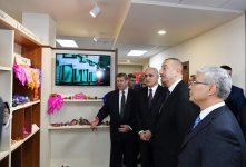 President Ilham Aliyev observes Azerbaijan’s trading house in Minsk (PHOTO)
