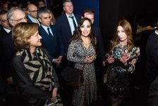 Вице-президент Фонда Гейдара Алиева Лейла Алиева приняла участие в открытии выставки «Семь красавиц» в Москве (ФОТО)