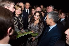 Вице-президент Фонда Гейдара Алиева Лейла Алиева приняла участие в открытии выставки «Семь красавиц» в Москве (ФОТО)