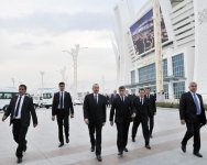 President Aliyev views Ashgabat Olympic Complex (PHOTO)