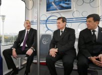 President Aliyev views Ashgabat Olympic Complex (PHOTO)