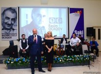 В Шеки прошла церемония награждения победителей конкурса фильмов и фоторабот в честь 85-летнего юбилея Расима Оджагова (ФОТО)
