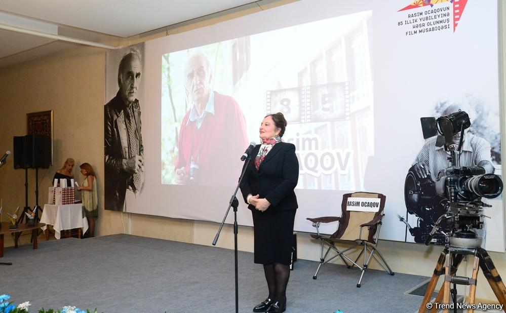 В Шеки прошла церемония награждения победителей конкурса фильмов и фоторабот в честь 85-летнего юбилея Расима Оджагова (ФОТО)