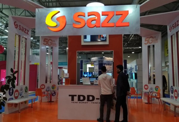 Sazz выступила с очень интересными инновационными решениями на Bakutel-2018 (ФОТО)