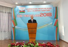 Президент Ильхам Алиев: 2018 год был очень успешным для Азербайджана, страна достигла больших успехов в том числе в области спорта (ФОТО)