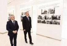 Azerbaijani president inaugurates Youth Center (PHOTO)
