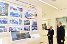 Azerbaijani president inaugurates Youth Center (PHOTO)