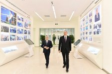 Azerbaijani president inaugurates Youth Center (PHOTO)