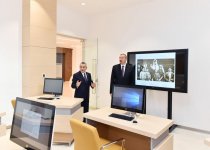 Azerbaijani president inaugurates Youth Center (PHOTO)