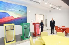 Azerbaijani president inaugurates Youth Center (PHOTO)