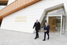 Azerbaijani president inaugurates Youth Center (PHOTO)