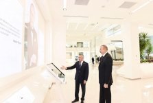 Azerbaijani president inaugurates Youth Center (PHOTO)