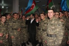 Эльнур Мамедов поздравил с Новым годом военнослужащих (ФОТО)