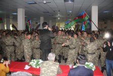 Эльнур Мамедов поздравил с Новым годом военнослужащих (ФОТО)