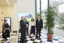 Президент Ильхам Алиев и Первая леди Мехрибан Алиева приняли участие в открытии третьего корпуса Национального музея искусств Азербайджана (ФОТО) (версия 2)