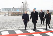 Президент Ильхам Алиев и Первая леди Мехрибан Алиева ознакомились с проделанной и предстоящей работой в “Баку Белый город” (ФОТО)