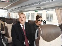 Президент Ильхам Алиев и Первая леди Мехрибан Алиева ознакомились с проделанной и предстоящей работой в “Баку Белый город” (ФОТО)