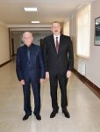Президент Ильхам Алиев и Первая леди Мехрибан Алиева приняли участие в открытии жилого комплекса для семей вынужденных переселенцев (ФОТО) (версия 2)