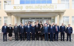 Президент Ильхам Алиев и Первая леди Мехрибан Алиева приняли участие в открытии жилого комплекса для семей вынужденных переселенцев (ФОТО) (версия 2)