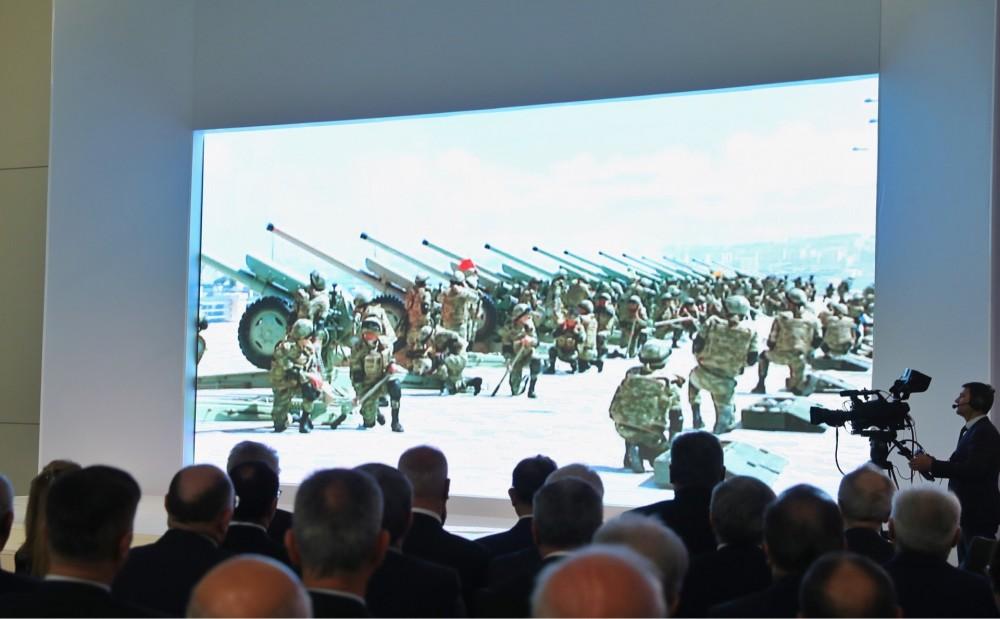 Heydar Aliyev Center hosts presentation of documentary and book “Ilham Aliyev: Annals of 15-year successful presidency. 2003-2018” (PHOTO)