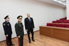 Президент Ильхам Алиев принял участие в открытии нового учебного здания Полицейской академии МВД (ФОТО)