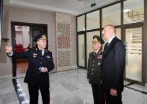 Президент Ильхам Алиев принял участие в открытии нового учебного здания Полицейской академии МВД (ФОТО)