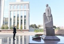 Президент Ильхам Алиев принял участие в открытии нового учебного здания Полицейской академии МВД (ФОТО)