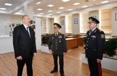 Президент Ильхам Алиев принял участие в открытии нового учебного здания Полицейской академии МВД (ФОТО)