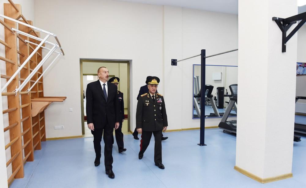 Президент Ильхам Алиев принял участие в открытии нового учебного здания Полицейской академии МВД (ФОТО)