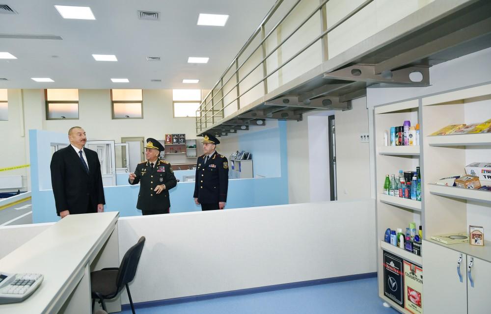 Президент Ильхам Алиев принял участие в открытии нового учебного здания Полицейской академии МВД (ФОТО)