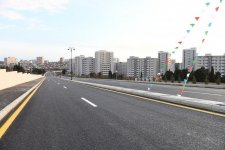Azerbaijani president with first lady attend opening of Yasamal residential complex (PHOTO)