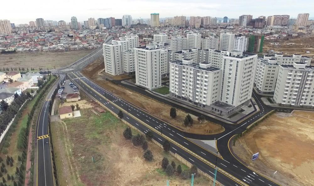 Azerbaijani president with first lady attend opening of Yasamal residential complex (PHOTO)