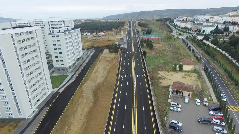 Azerbaijani president with first lady attend opening of Yasamal residential complex (PHOTO)