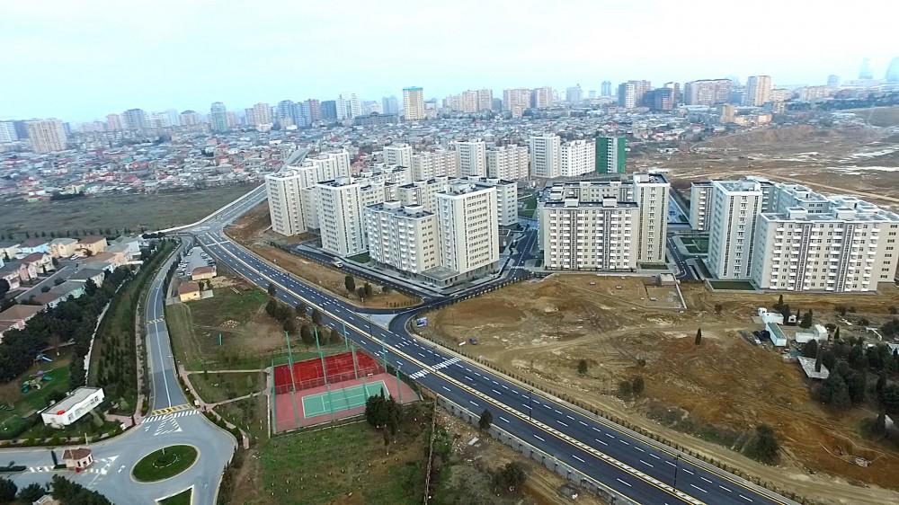 Azerbaijani president with first lady attend opening of Yasamal residential complex (PHOTO)