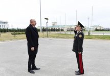 Президент Ильхам Алиев принял участие в открытии  спортивно-оздоровительного клуба МЧС (ФОТО)