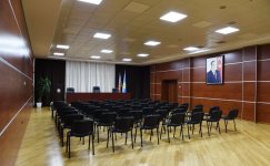 Президент Ильхам Алиев принял участие в открытии  спортивно-оздоровительного клуба МЧС (ФОТО)