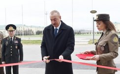 Президент Ильхам Алиев принял участие в открытии  спортивно-оздоровительного клуба МЧС (ФОТО)