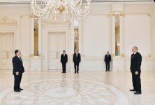 President Aliyev receives credentials of incoming Saudi Arabian and Brazilian ambassadors (PHOTO)