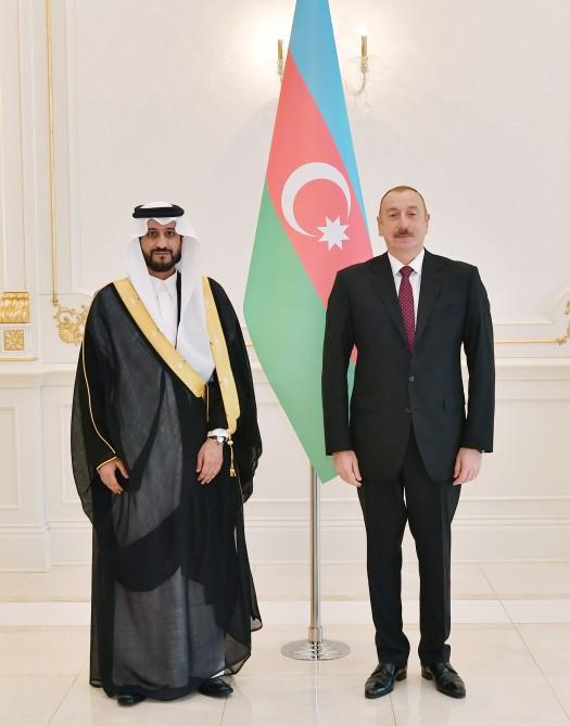 President Aliyev receives credentials of incoming Saudi Arabian and Brazilian ambassadors (PHOTO)