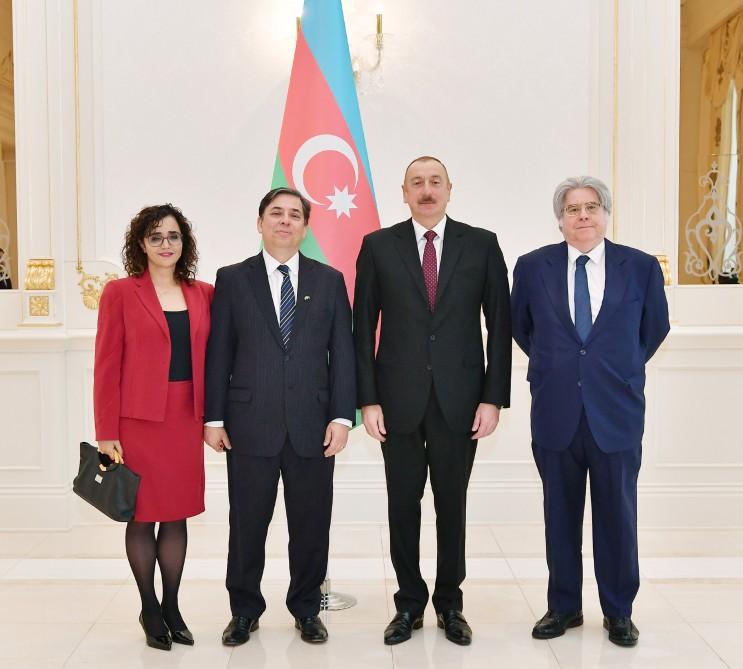President Aliyev receives credentials of incoming Saudi Arabian and Brazilian ambassadors (PHOTO)