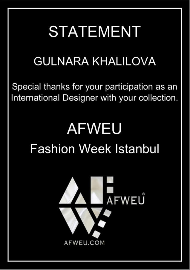 Красочные коллекции Гюльнары Халиловой очаровали AFWEU Fashion Week Istanbul (ФОТО)