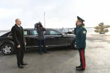 Президент Ильхам Алиев ознакомился с новым пограничным сторожевым кораблем типа “Туфан” (ФОТО)