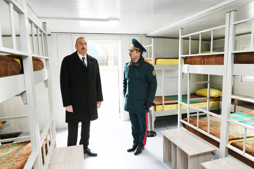 Президент Ильхам Алиев ознакомился с новым пограничным сторожевым кораблем типа “Туфан” (ФОТО)