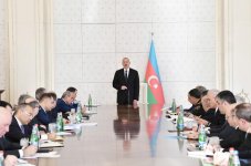 Под председательством Президента Ильхама Алиева прошло заседание Кабмина, посвященное итогам социально-экономического развития в 2018 году и предстоящим задачам (ФОТО)